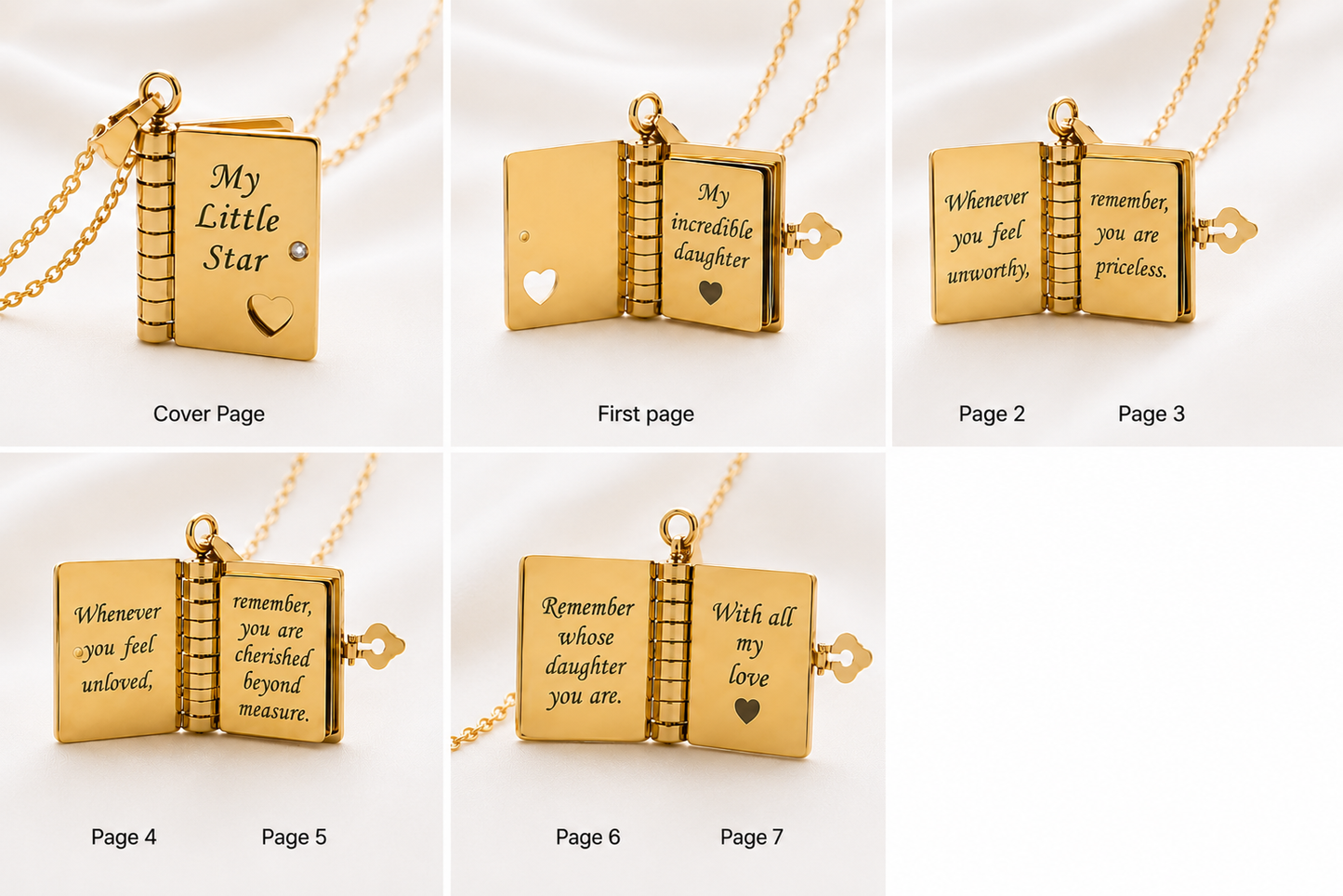 My Little Star Necklace – A Heartfelt Gift from Parent to Daughter