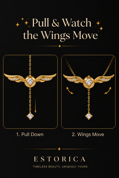 Angel Wing Necklace - Harry Porter