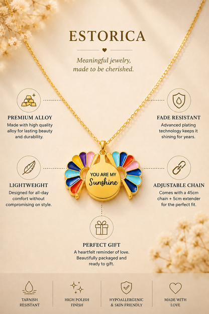 You Are My Sunshine Necklace