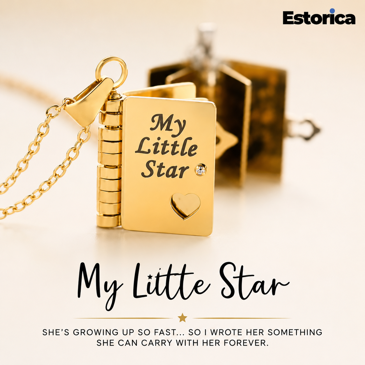 My Little Star Necklace – A Heartfelt Gift from Parent to Daughter
