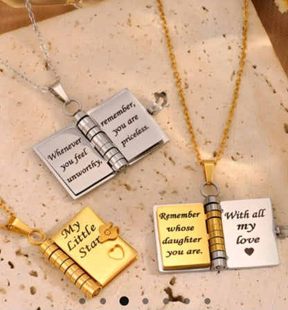 My Little Star Necklace – A Heartfelt Gift from Parent to Daughter 💛